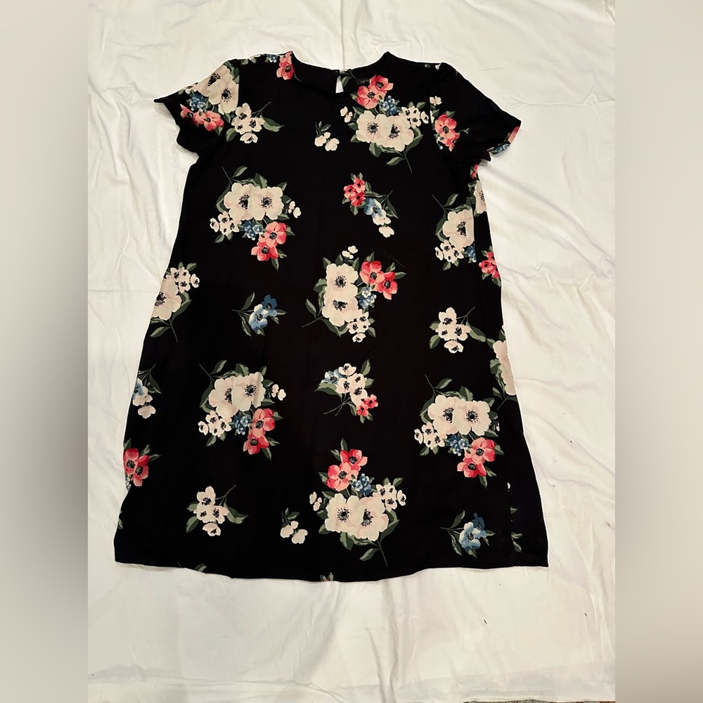 J Jill floral cotton dress